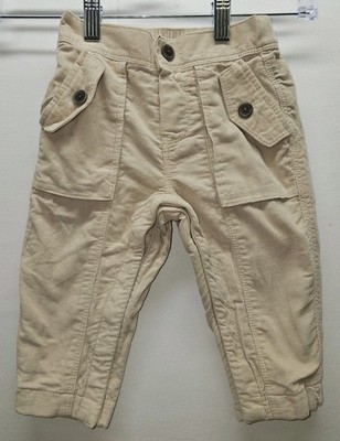 Banana Republic Baby Barrel Leg Corduroy Cargo Pants Size 12-18 Months