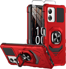 For Boost Celero 5G SC Phone Case SC Version Only with Tempered Glass Screen P