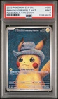 2023 POKEMON SVP EN-SV BLACK STAR PROMO #085 PIKACHU WITH GREY FELT HAT PSA 9