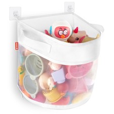 Bath Toy Organizer,4 Gallons Bathtub Toy Storage Organizer,Quick Access Bath ...