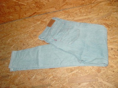 LEVIS 721 W31/L32 Damen Stretchjeans/Jeans hellblau High Rise skinny