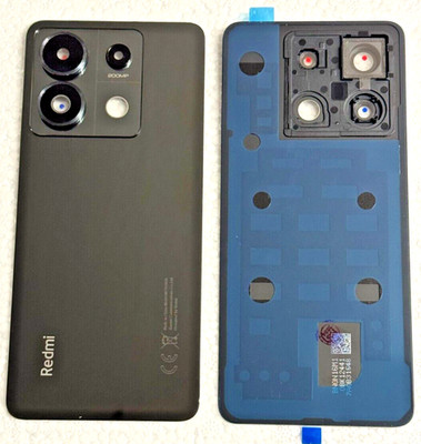 Original Xiaomi Redmi Note 13 pro 5G Akkudeckel Backcover Rückdeckel Schwarz