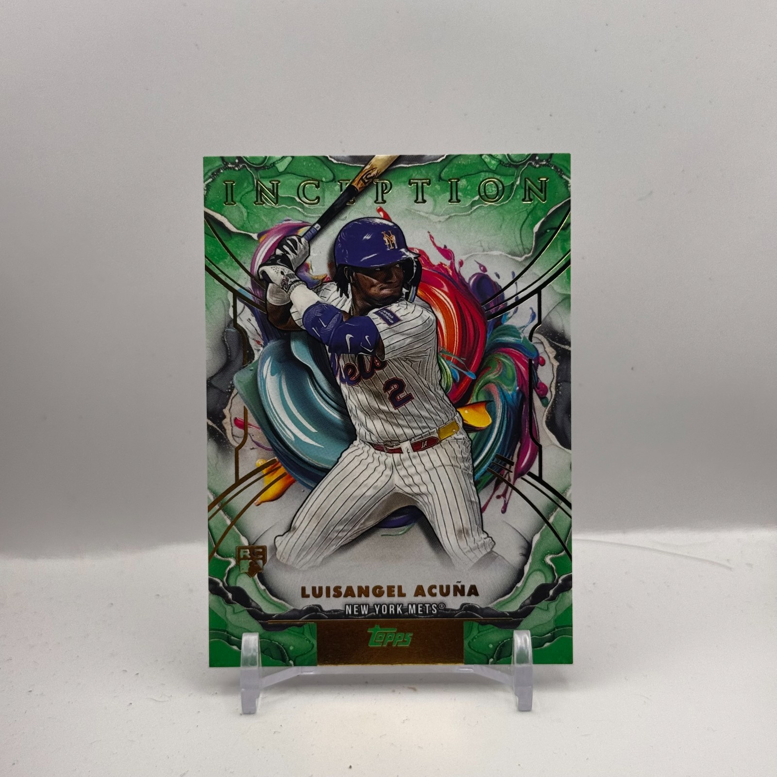 2025 Topps Inception Luisangel Acuna #62 Green (RC)
