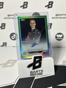 2022 Topps Chrome Formula 1 Jake Hughes Green Refractor Auto 11/99 #CAC-JH F2