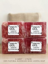 Natural Rose Loofah Soap Handmade Exfoliating Body Soap Buy 4 Pay for 3