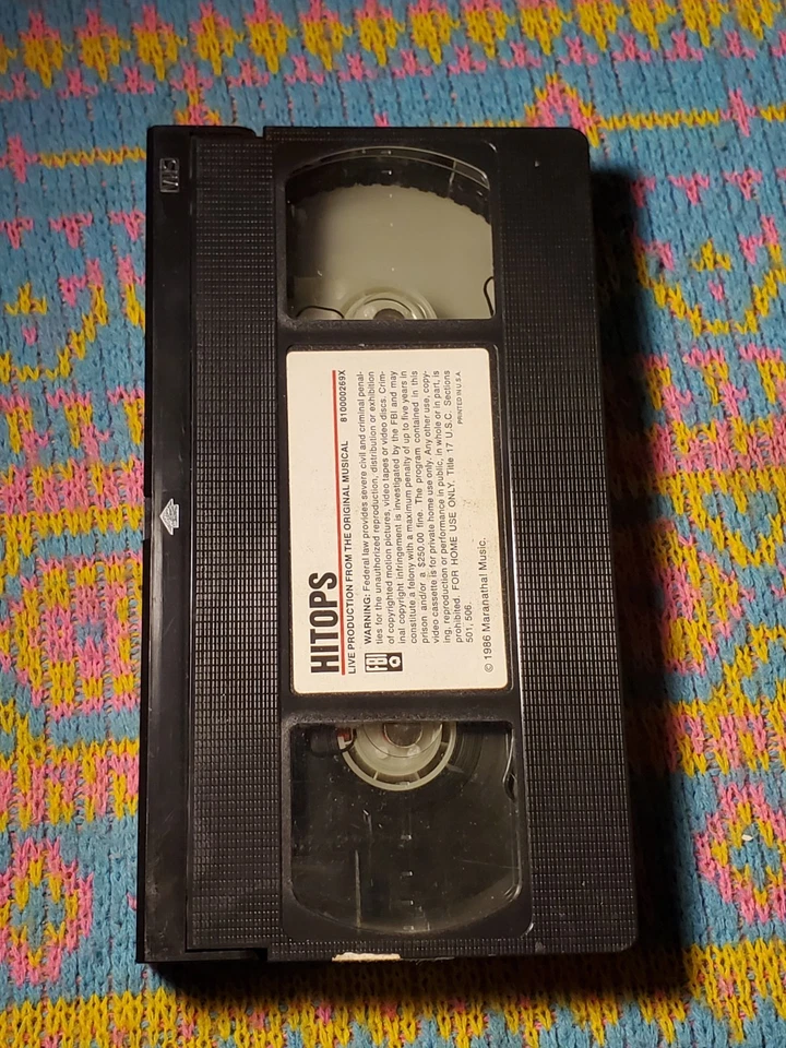 HiTops (VHS, 1986) Live Production of Original Musical RARE 80s Vintage Hi-Tops - Image 3 of 4