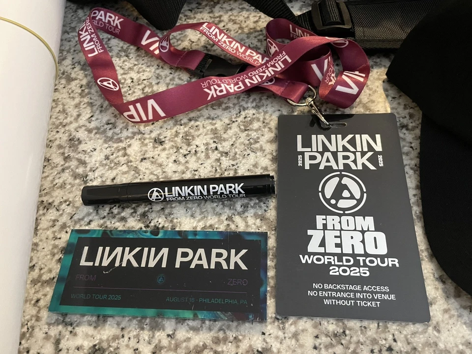 LINKIN PARK From Zero World Tour - VIP Merch Package Philadelphia - Image 3 of 4