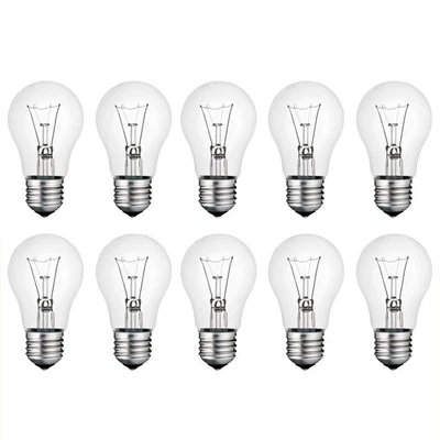 ORMALIGHT 10 X Ampoule 75W CLAR E27 Ampoule 75 Watt Ampoules