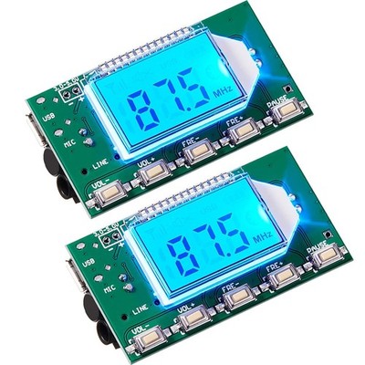 76-108Mhz Digital Stereo FM Transmitter Module DSP PLL Board Kit Circuit