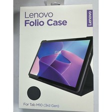 LENOVO M10 PLUS 3RD GEN FOLIO CASE ZG38C03909 - Grey New in Box NIB