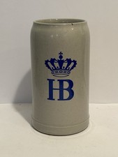 HB München Hofbräu Hofbräuhaus älterer Bierkrug Masskrug Oktoberfest 1 L