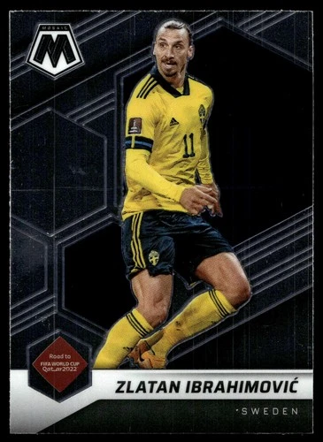 2021-22 Panini Mosaic Road to FIFA World Cup Zlatan Ibrahimovic #90 Sweden