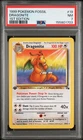 1999 Pokemon Fossil Dragonite 1st Edition 19/62 PSA 7