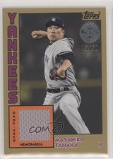 2019 Topps 1984 Baseball Relics Series 2 Gold 43/50 Masahiro Tanaka #84R-MK gg8