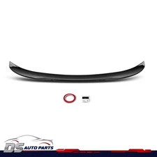Rear Spoiler Lip Wing Fit For 2010-17 BMW 5 Series F10 M5 Gloss Black PSM Style
