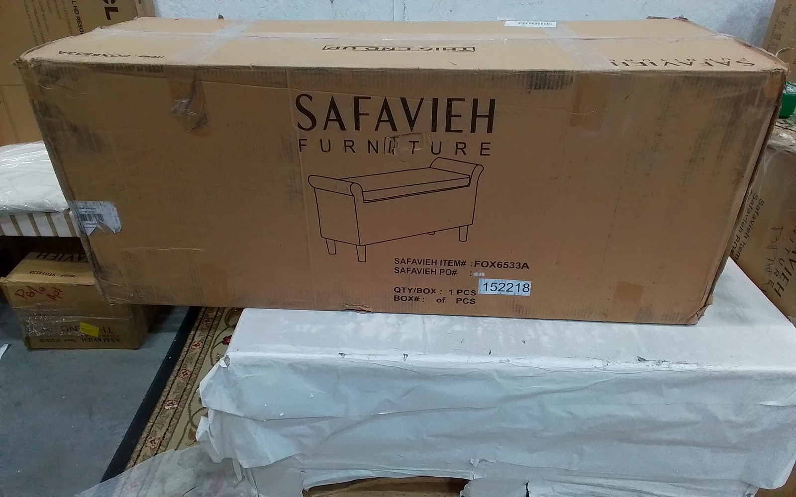 Safavieh PALERMO BENCH, Reduced Price 2172767626 FOX6533A