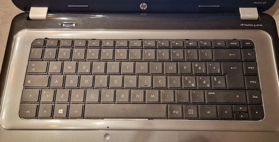 Notebook HP Pavilion G6 usato, amd a8-3520m, ram 8 gb, ssd 120 gb, windows 10 - Immagine 2 di 4