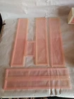 VTG 1978 Barbie A-Frame Dream House Dollhouse Replacement Windows Patio Pink B