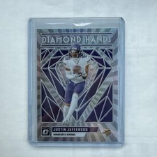 2023 Panini Donruss Optic - Diamond Hands Justin Jefferson #DH-JJ