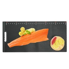 Fish Fillet Mat with Fish Cutting Board, Extra Large 33"x15.75", Non-Slip Fis...