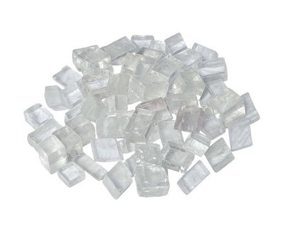 Optischer Calcit - 5er-Set Islandspat Doppelspat Rohsteine | Wikinger-Kristall