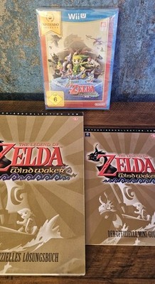  Zelda Wind Waker HD Wii U | NEU & OVP (SEALED) | inkl. Schutzhülle & 2x Guide