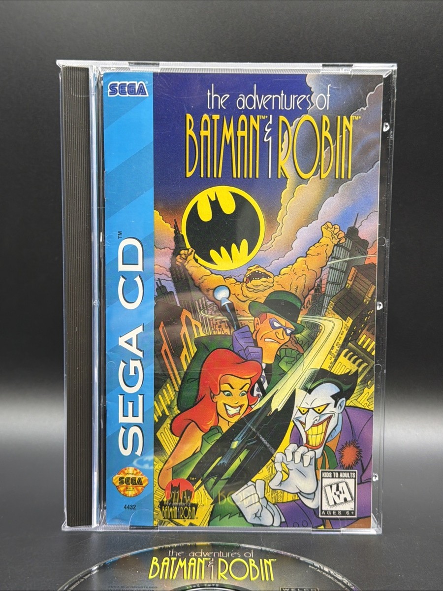 SEGA CD - Adventures of Batman & Robin - Complete/CIB w/ Reg Card