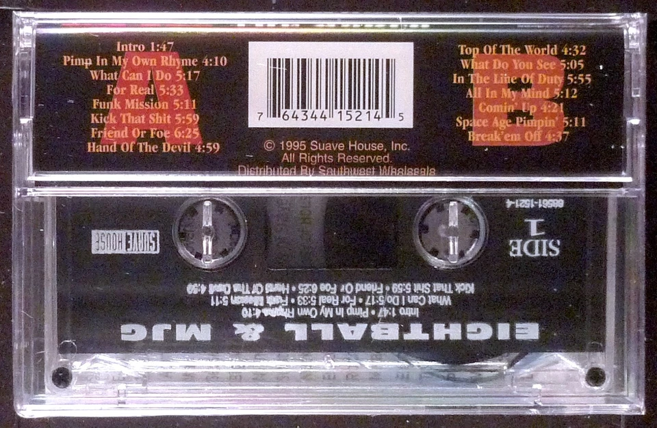 SEALED Eightball & MJG - On Top Of The World RARE MEMPHIS G-RAP G-FUNK - Image 2 of 2