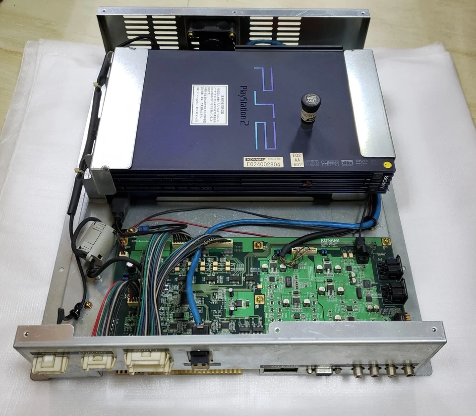 KONAMI BEMANI PYTHON 2 HARDWARE PWB 359443 Arcade Original Video Game PCB - Image 2 of 4