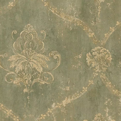 Regal Damask Vinyl Roll Wallpaper (Covers 56 Sq. Ft.) Free Shipping