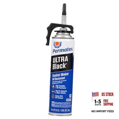  85080 Maximum Oil Resistance RTV Silicone Gasket 9.5 Fl. Oz. Ultra Black