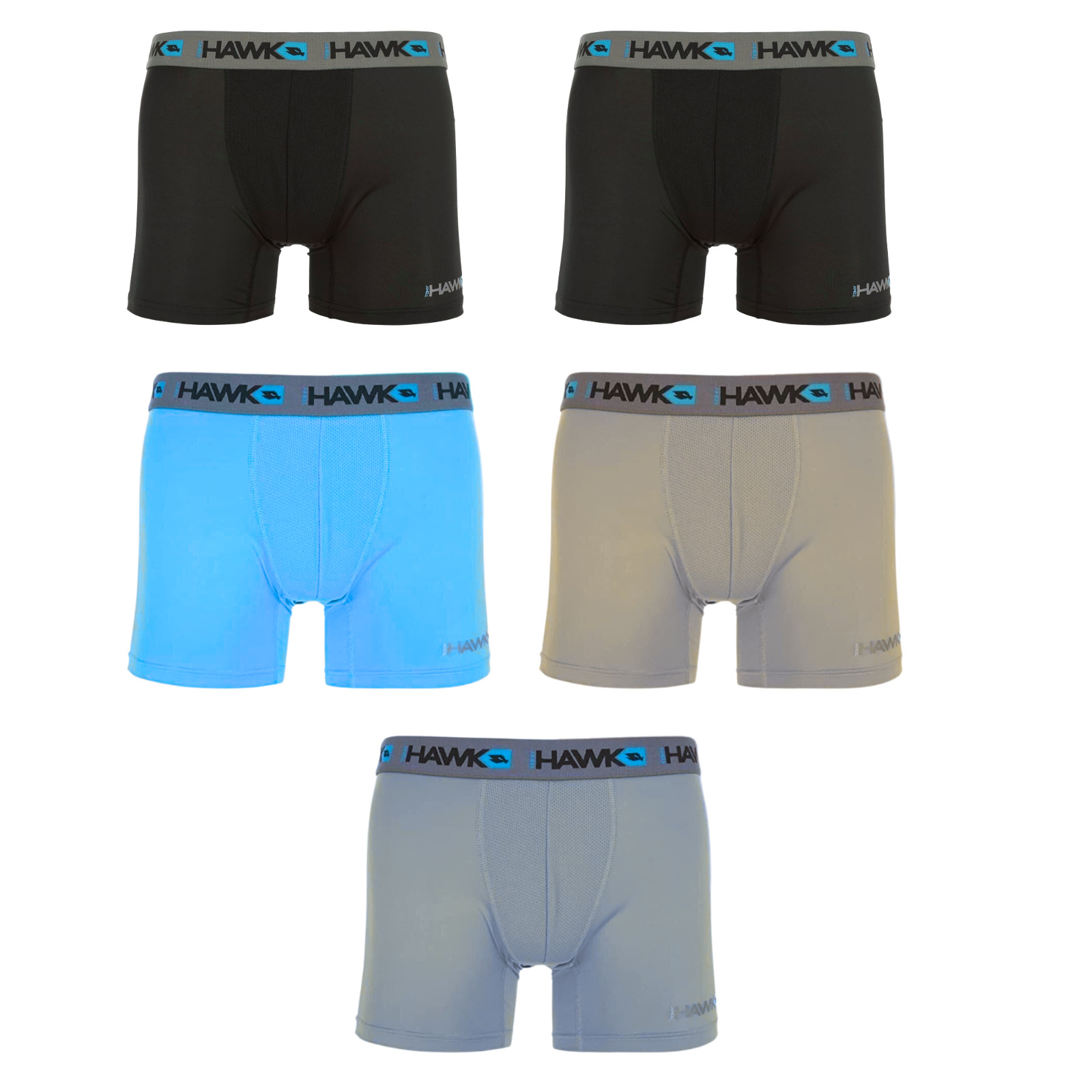 Tony Hawke Boxer Brief Performance 5 pack Sz Medium 4790₽