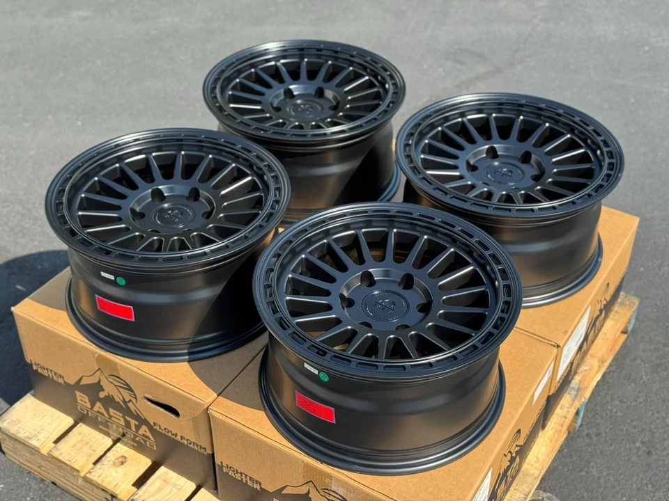 17’’ BASTA Rotary Forged Wheels 17x8.5 +0mm Offset Fits Toyota Tacoma 4Runner - Image 4 of 4