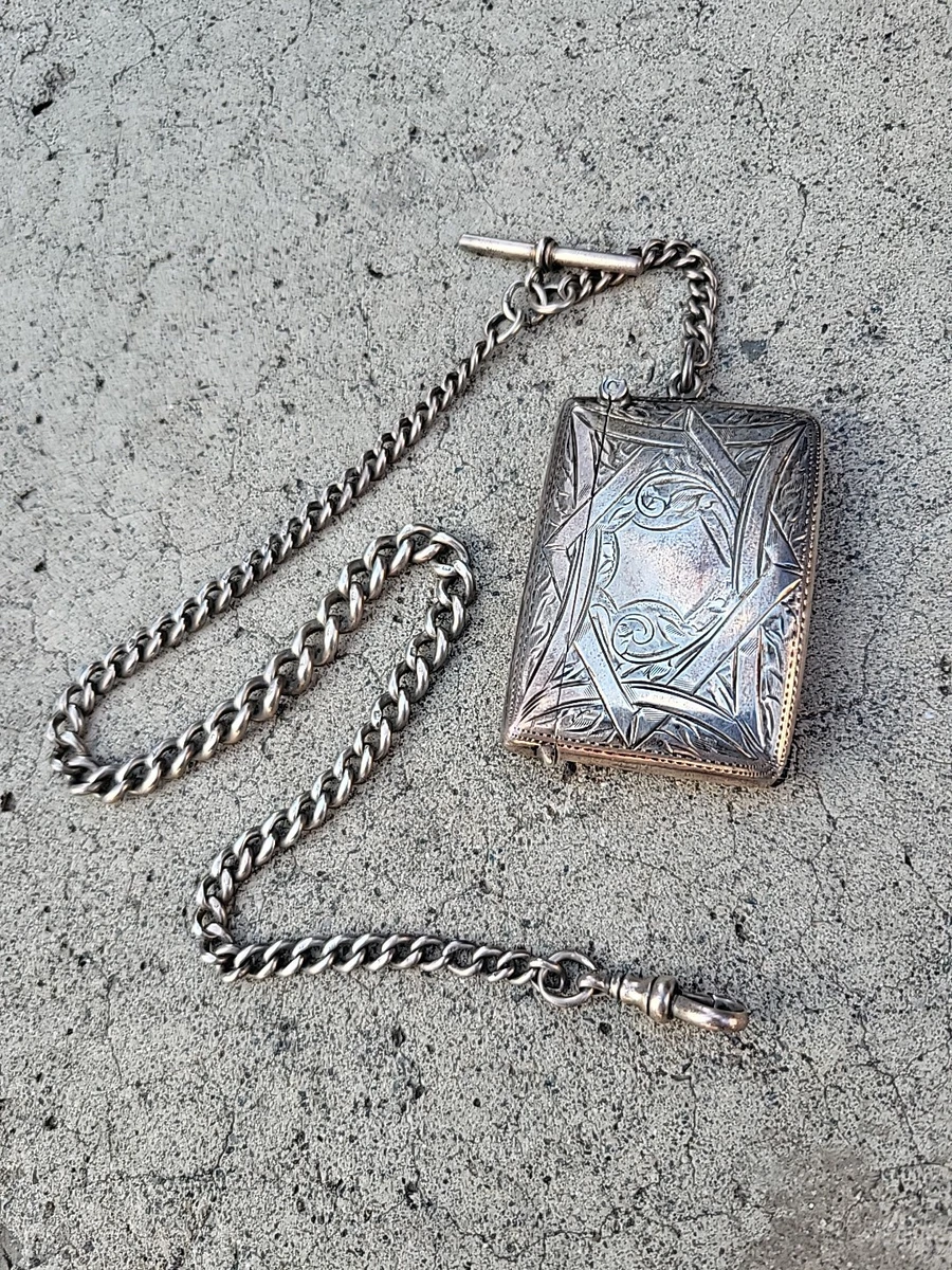 Vintage 1900年代～1920年代頃 シルバー製 Watch Chain Silver Pre 1920 Year Manufactured Watch Chains for sale | eBay