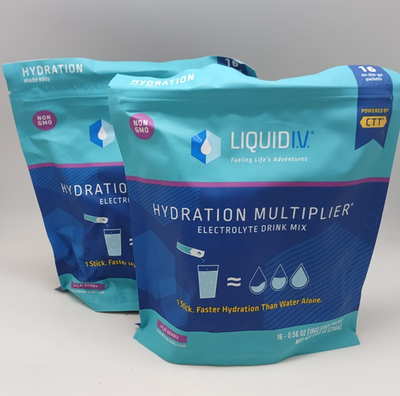 #ad #ad Liquid I.V. Hydration Multiplier Electrolyte Powder Acai Berry 32 Count $26.99