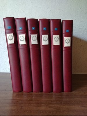 (Z 100) Zubehör, DDR 1949-1990 Lindner T-Falzlos-Vordrucktext in 6 Ringbinder
