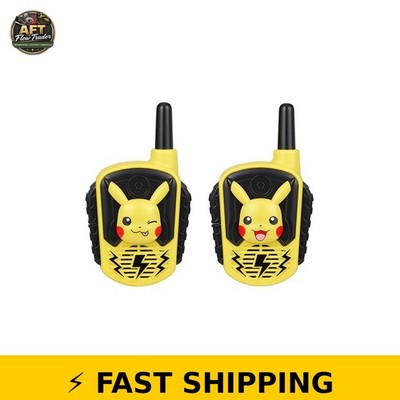 eKids Pokemon Walkie Talkies - Pikachu Fun for Kids