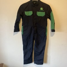 John Deere Boilersuit Overalls Age 3-4 Kids Childrens Boys Girls Farmer