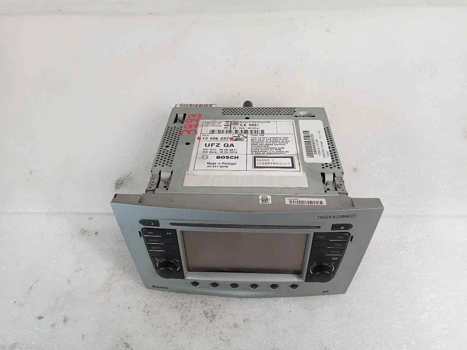 13406437 audio system für OPEL CORSA D 1.3 CDTI (L08 L68) 2006 521584 - Bild 2 von 4