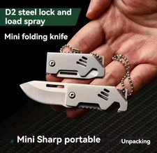 Mini Folding Knife Keychain – Iron Raven EDC Tool for Camping, Cutting, DIY
