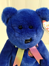 TY Beanie baby Buddy CLUBBY the BEAR 14" Plush Toy RT