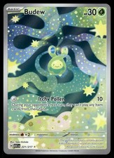 Budew 221/217 Illustration Rare Ascended Heroes Pokemon Holo Near Mint