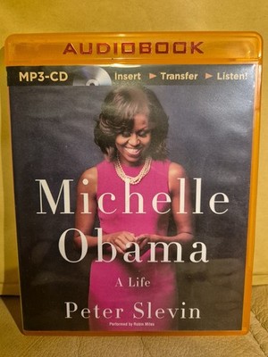 Michelle Obama A Life MP3 Audiobook (Peter Slevin/ Robin Miles / Fast Free P&P