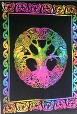 Indian Mandala Tapestry WallHanging Home Decor Cotton Hippie Bohemine Poster Art