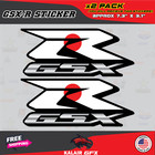 GSXR Stickers Decals 600 GSXR 750 1000 Logo Emblem Graphics x2 JAPAN