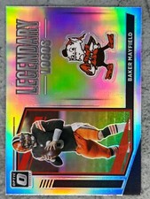 Baker Mayfield 2021 Panini Legendary Logos Optic Prizm