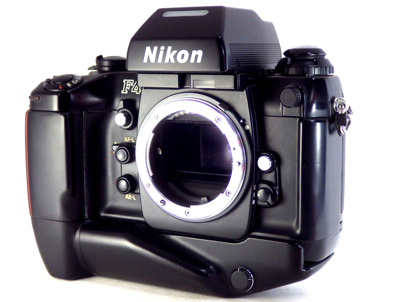 Nikon F4S SLR 35mm Film Camera Body MB-21 Set w/o Lens AF AE DP-20 Classic Japan