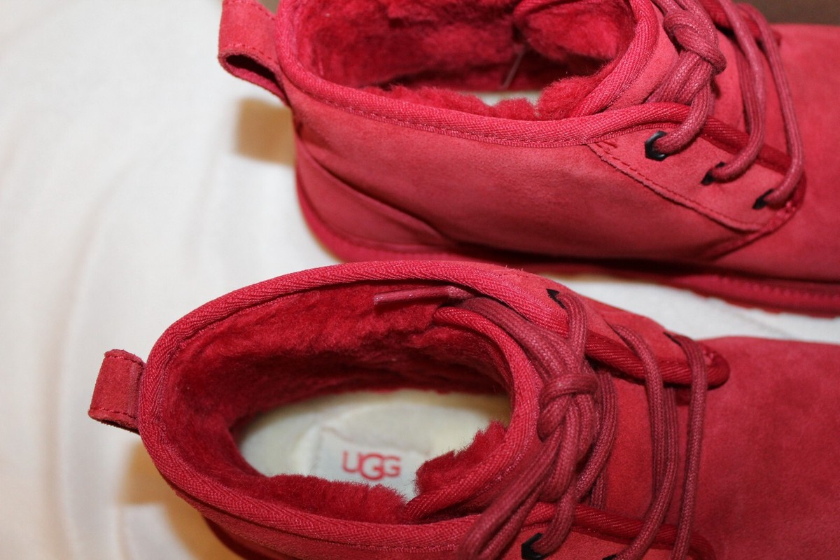 NIB‎ UGG MEN\'S NEUMEL CHUKKA SUEDE SHEARLING LINED ANKLE WINTER BOOTS Men main image 2