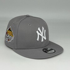KIDS New York Yankees 99 WS 9FIFTY Adjustable Snapback New Era Cap -Gray- NWT