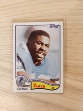 1982 Al Baker Lions Topps Card 335 Free Shipping